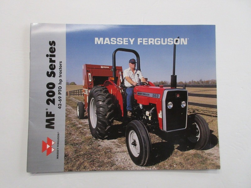 Massey Ferguson 231S 241 243 263 271 281 Farm Tractors Sales Brochure 12 Page