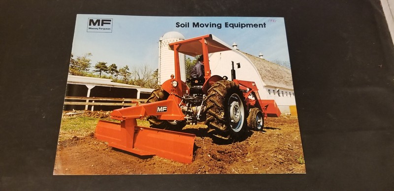 1970-80s Massey Ferguson Soil Moving Equipment MF227-MF18-MF1 & More Brochure