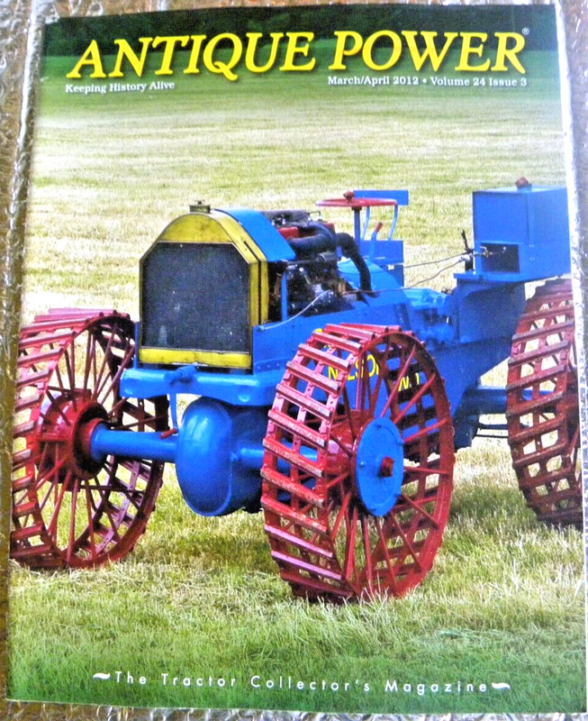 Antique Power The Tractor Collectors Magazine March April 2012 Road to Boston