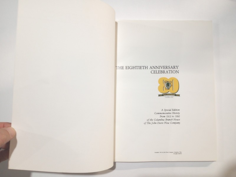 VTG John Deere Co. Columbus, Ohio 80th Anniversary Commemorative History gallery