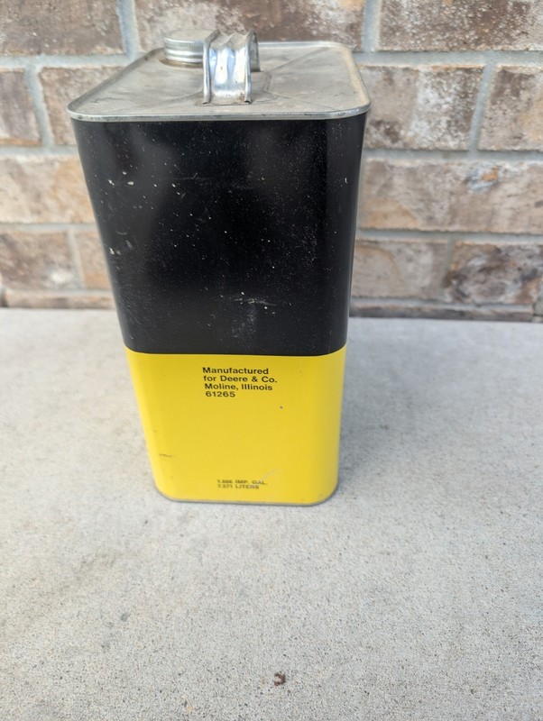 Vintage John Deere 2 Gallon Special Purpose Oil Can Type 303 gallery
