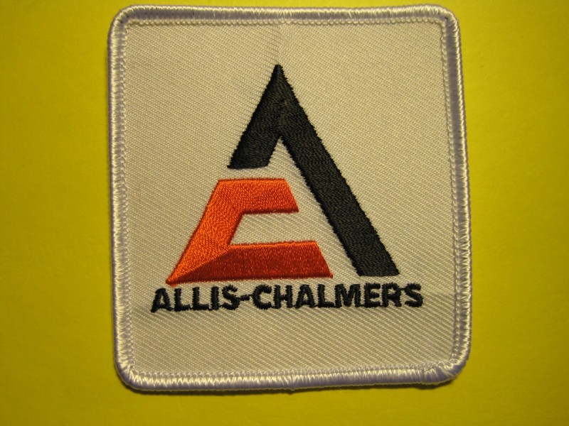 FARM TRACTOR PATCH ALLIS-CHALMERS 3 X 3 INCH IRON ON or SEW ON FOR SHIRT – CAP