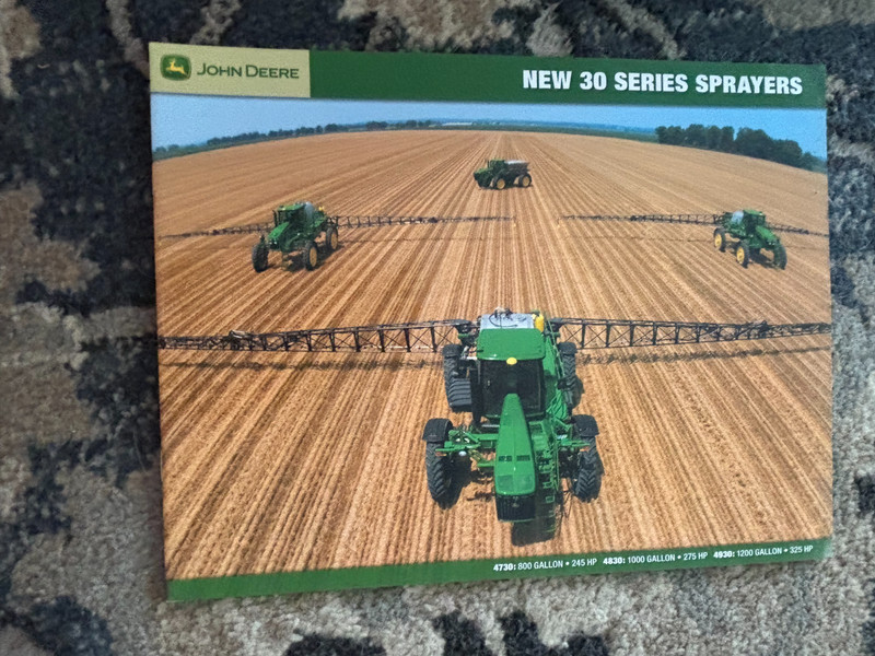 John Deere 4630 4730 4830 4930 Sprayer For 2008 Brochure DCPA26