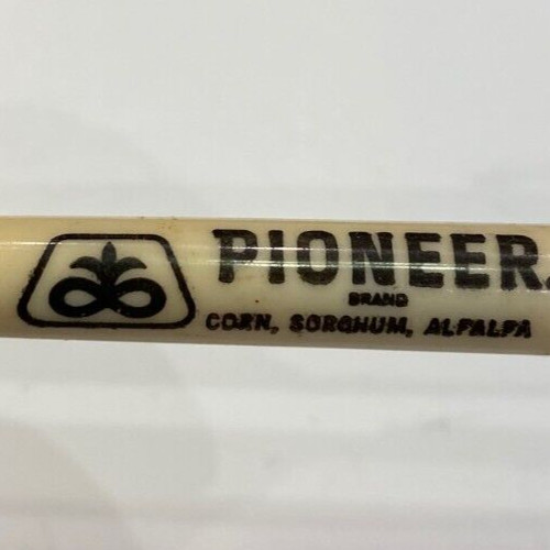 1970s Pioneer Corn Sorghum Alfalfa John C. Sanbloom Ball Pen Brookston Indiana
