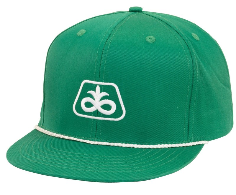 PIONEER SEED *RETRO GREEN CORD TWILL* Trademark Logo CAP HAT *BRAND NEW* PS09