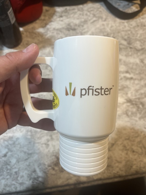Pfister Seed Coffee Mug Made With 100% US Corn Plastic