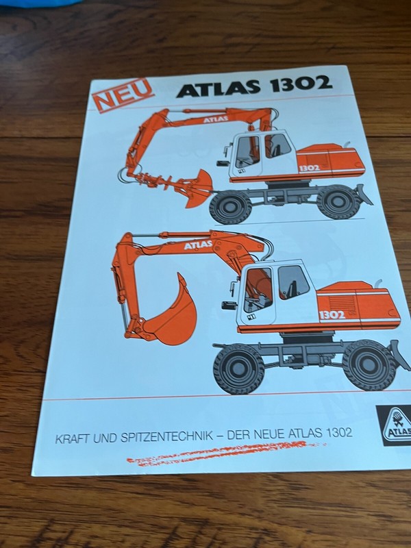 Atlas 1302 Excavator Brochure AMIL22