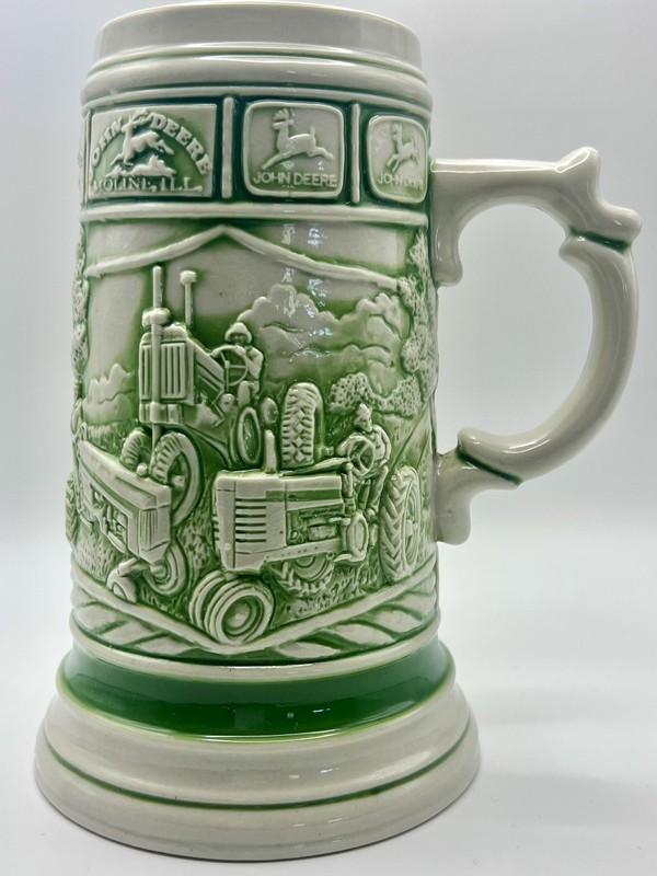 John Deere Vintage 7″ Stein Encore Ceramics Licensed Collectible Beer Cup Mug