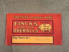 Vintage Farmer’s Account Book