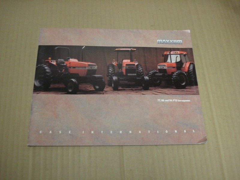 Case International 5120 5130 5140 Maxxum Tractors Brochure