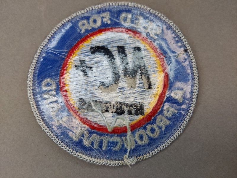 Vintage Embroidered Patch NC+ Hybrids Logo Seed For A Productive Land Farming gallery
