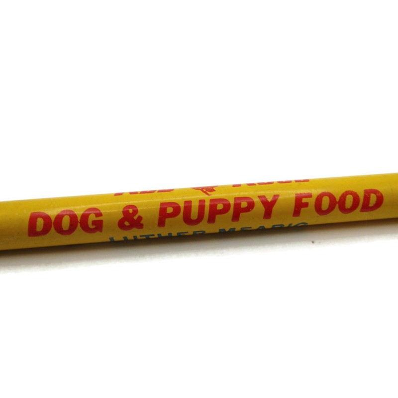 Vintage Red Rose Dog Food Advertising Pencil Temple PA John W. Eshelman Feed gallery