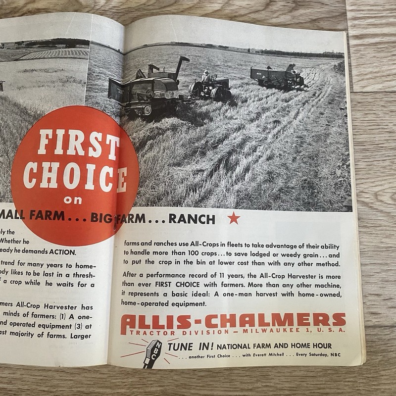 Timken Implement & Tractor Catalog 1946 Advertising Sales Published Bi Weekly gallery