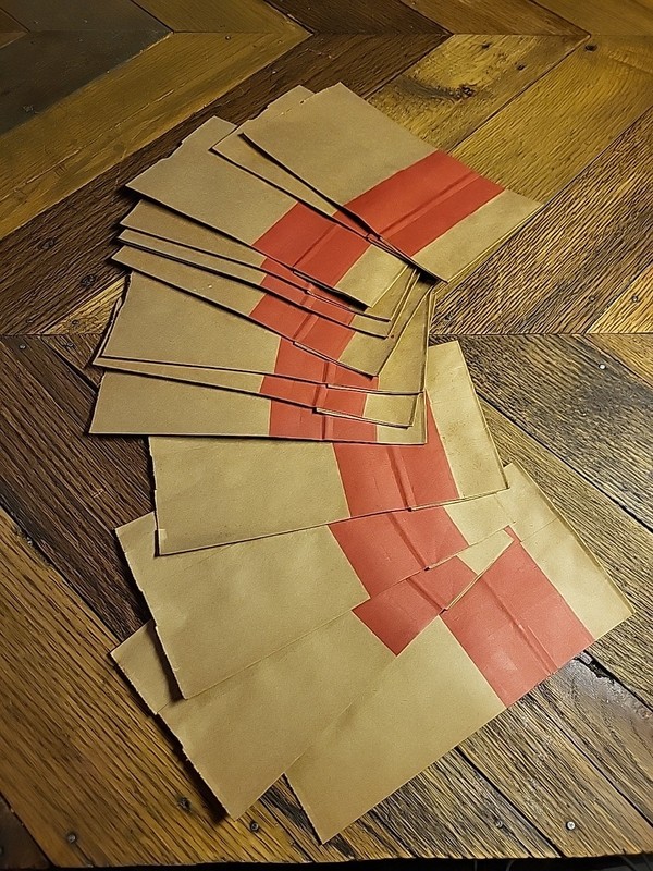 13 Vintage Massey Ferguson Parts Bags 8 Inches Tall X 4 Inches Wide Genuine gallery