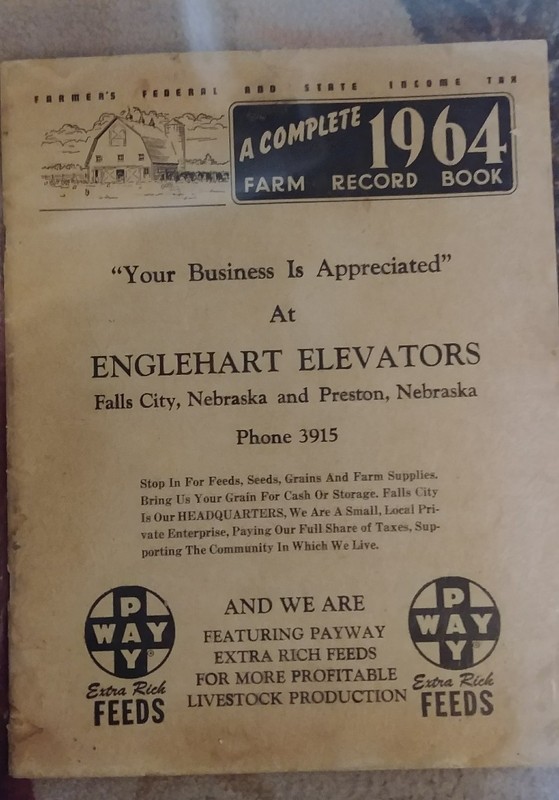 Complete Farm Record Book 1964
