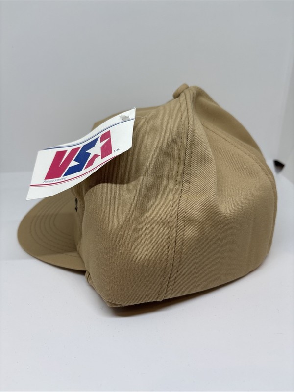 Vintage Asgrow O’s Gold Farming Seed Trappers Fitted Dead stock, Tag Hat Cap gallery
