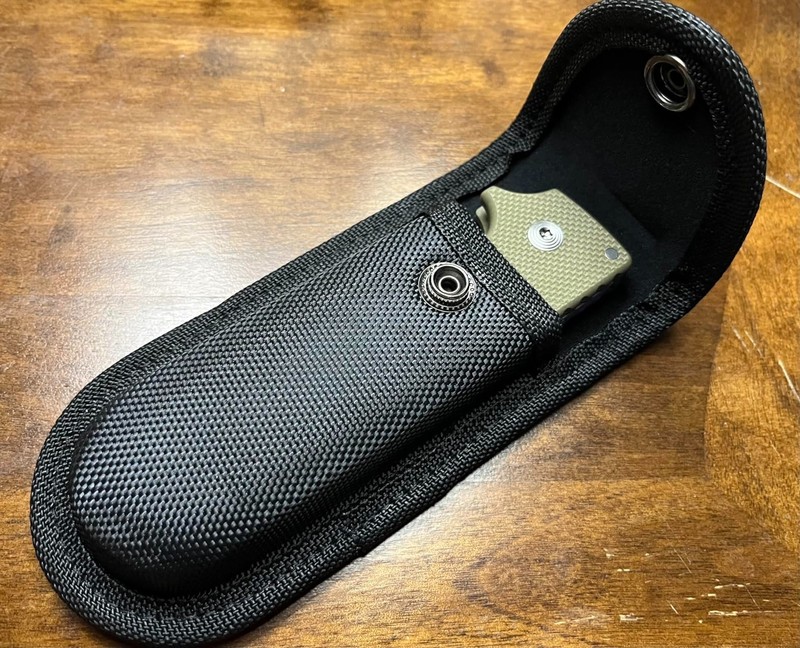 Nylon Pocket Sheath, 5″-5.5″ Multitool Pouch with Belt Loop Closure