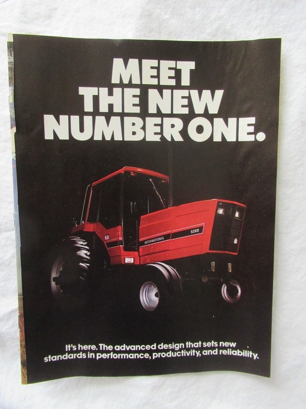 IH International Harvester 5288 Tractor Brochure The New Number One Features