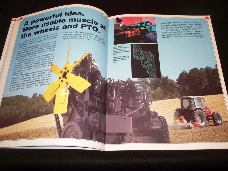 Massey-Ferguson 3000 Series Tractor Advertising Brochure 3050 3060 3070 3090 gallery