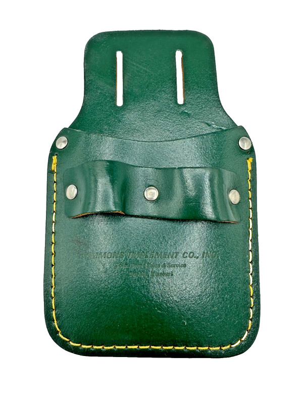 Rare Vintage John Deere Green Leather Tool Pouch Turkio Missouri