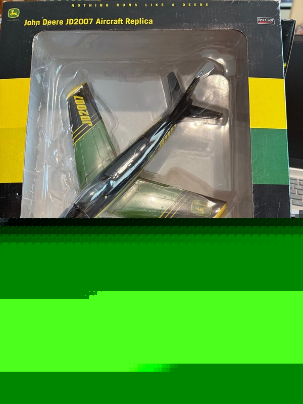 JOHN DEERE JD2007 F-86 SABRE JET 1:48 DIE CAST METAL AIRPLANE REPLICA 2007