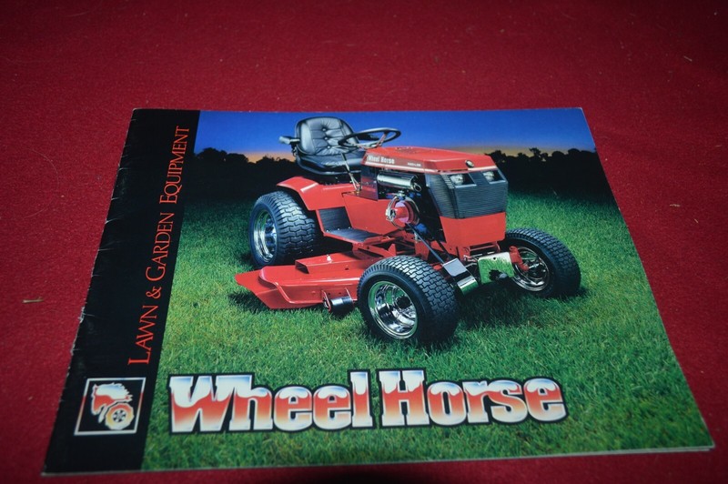Wheel Horse Lawn & Garden Tractor Buyers Guide For 1986 Brochure FCCA