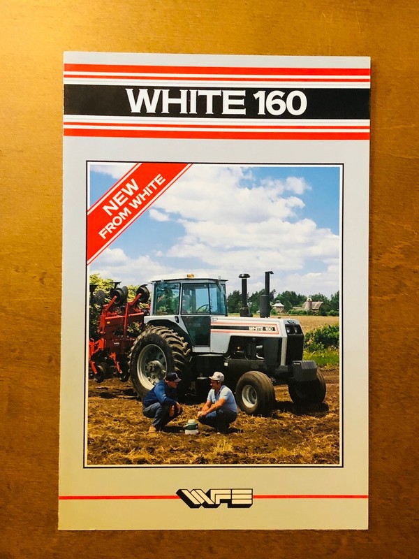 1988 White 160 PTO HP Tractors Specifications Brochure 5 1/2″ x 8 1/2″