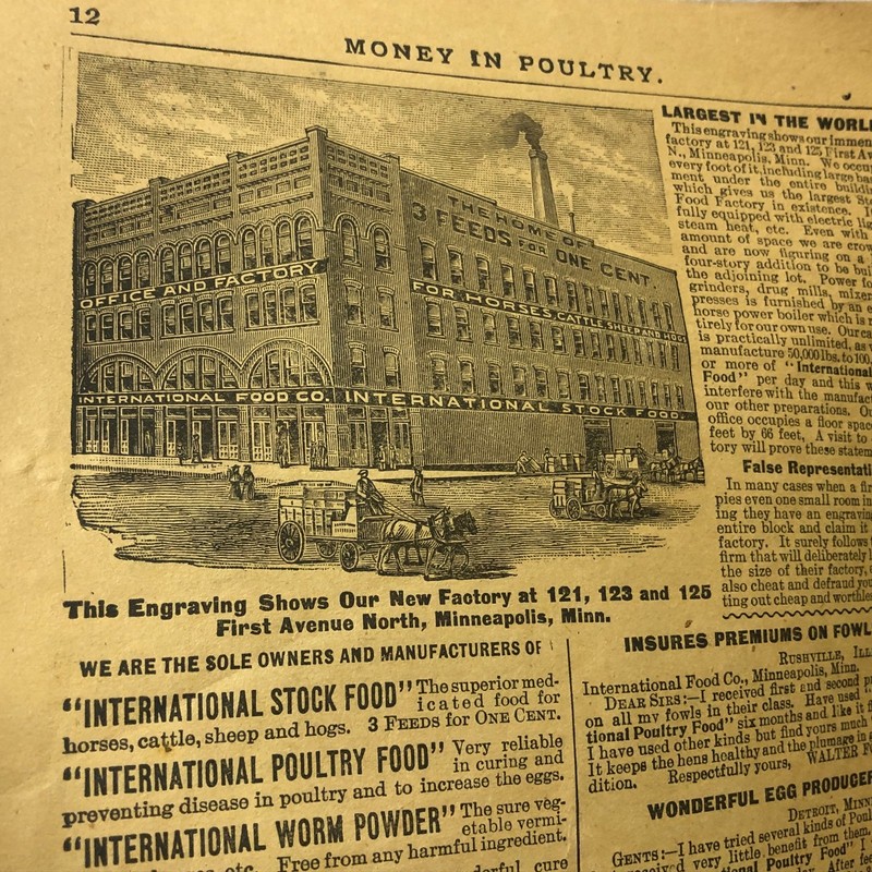 c1900s Money in Poultry Booklet International Poultry Food gallery