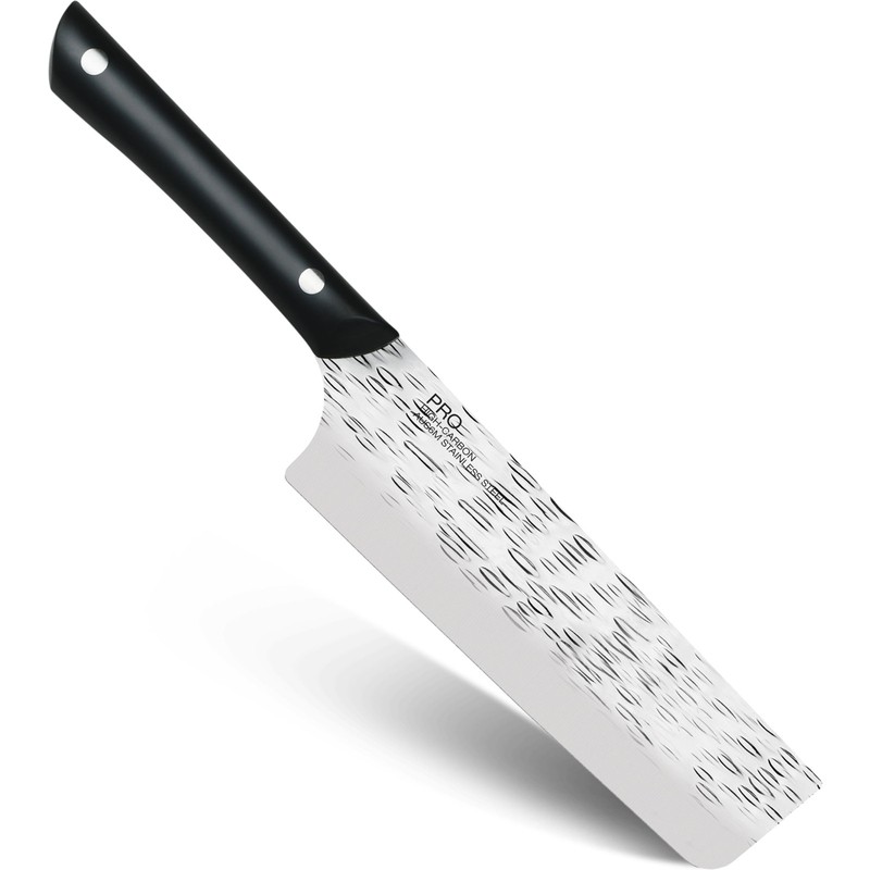 Kai PRO 6″ Nakiri Knife, Japanese AUS6M Stainless Steel Vegetable Knife