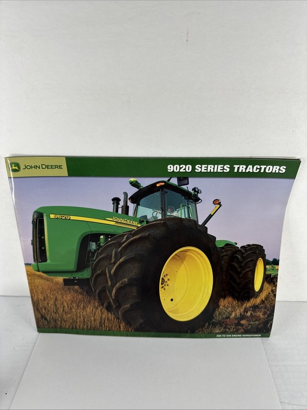 John Deere 9020 Series Tractors Brochure 280 To 500 HP