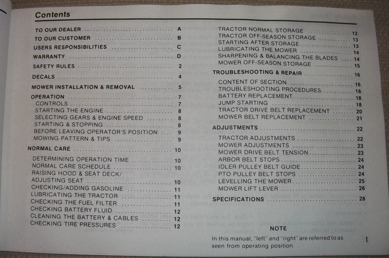 DEUTZ ALLIS 608 611 LTD TRACTOR OPERATION & MAINTENANCE MANUAL BOOK gallery