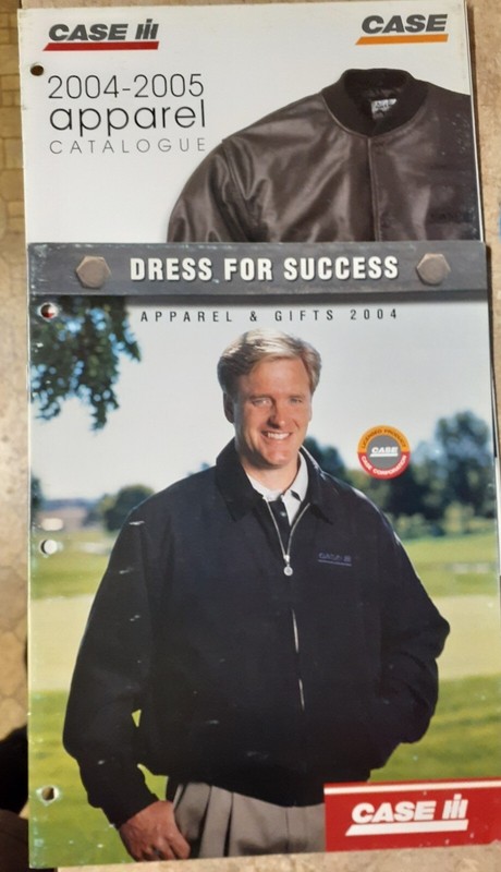 Case IH 2004 Clothing/Apparel Catalogs – Lot of 2