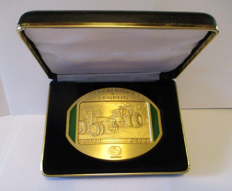 JOHN DEERE 9630 8330 Tractors Contemporary Legend Collector Belt Buckle 2008 #4