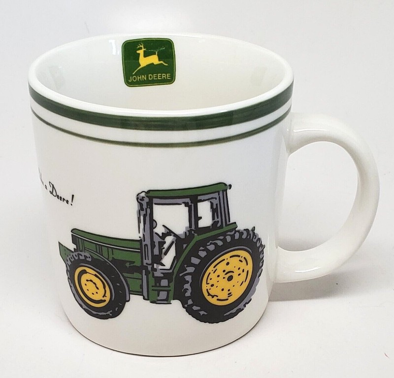 Gibson – John Deere – Nothing Runs Like a Deere! Mug(s) – Logo & Tractor
