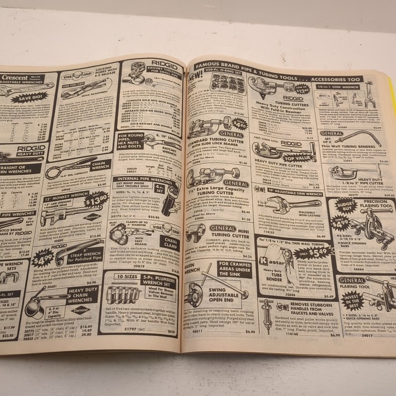 Vintage 1980s U.S. General Hardware Tools Catalog Plumb SK Proto Estwing Stanley gallery