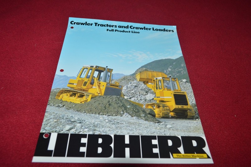 Liebherr Crawler Tractor Crawler Loader Buyer Guide Dealer’s Brochure DCPA9