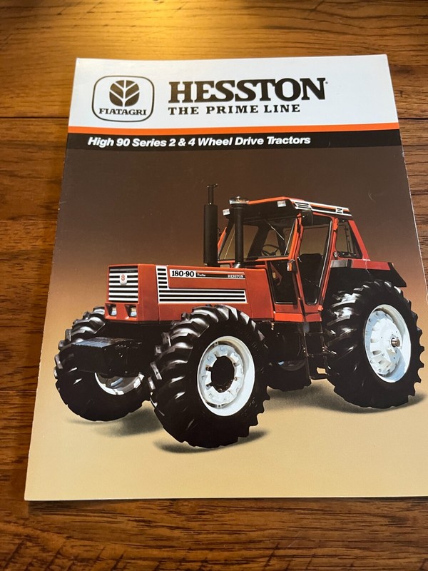 Hesston 160-90 180-90 TRactor Brochure FCCA