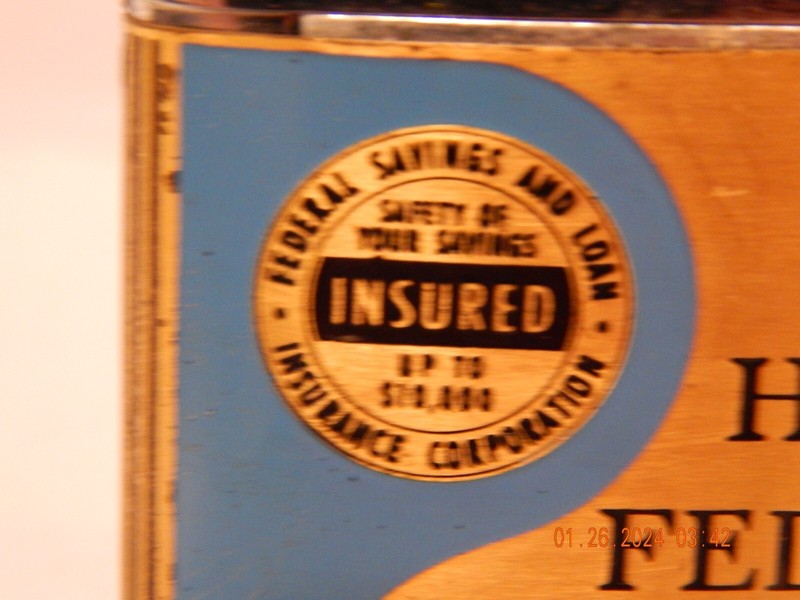 Vtg 1962 Home Federal of Des Moines Advertising Tape Measure gallery