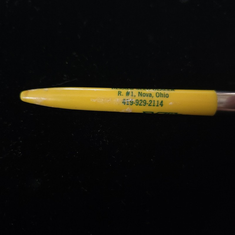 VINTAGE LOT OF 3 ADVERTISING WINGED DEKALB CORN BALL POINT PENS OHIO gallery