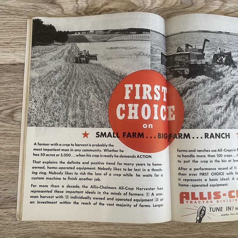 Timken Implement & Tractor Catalog 1946 Advertising Sales Published Bi Weekly gallery