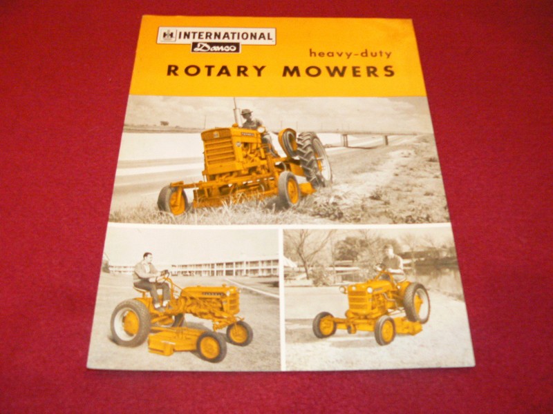 International Harvester Industrial Tractors Heavy Duty Mowers Dealer’s Brochure