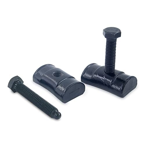 Full Thread, Set of 2 Torsion Bar Key Adjustment Block Nuts with Bolts for Chevy gallery