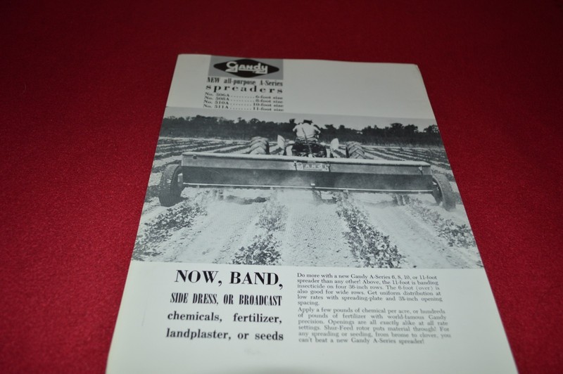 Gandy 506A 508A 510A 511A Spreader Dealers Brochure YABE12