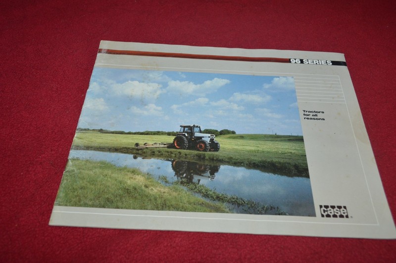 Case Tractor 1896 2096 Tractor Dealer’s Brochure GDSD7