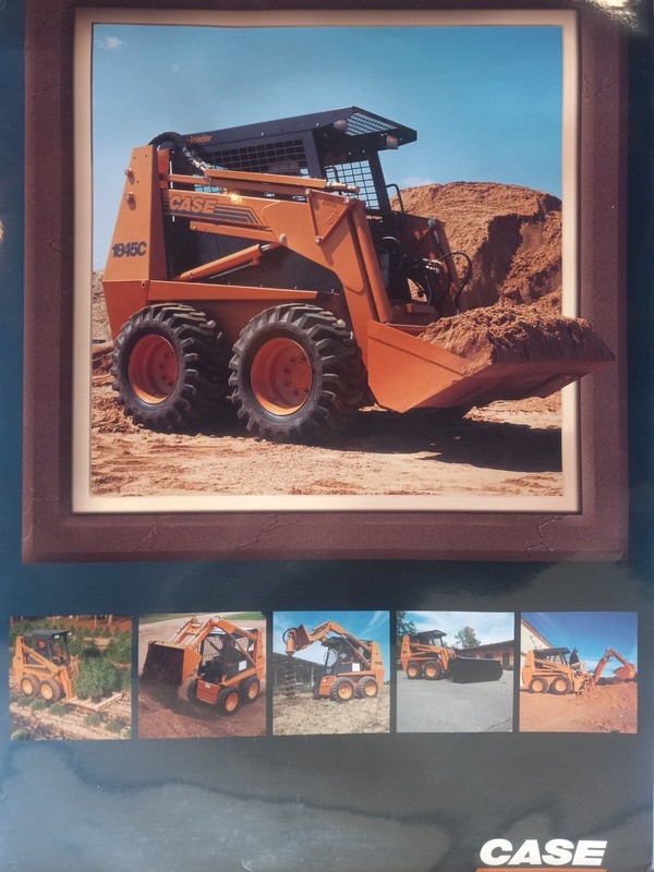 Case IH skidesteer poster