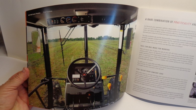 Massey Ferguson 400 Series Tractor Sales Brochure - 20 pages gallery
