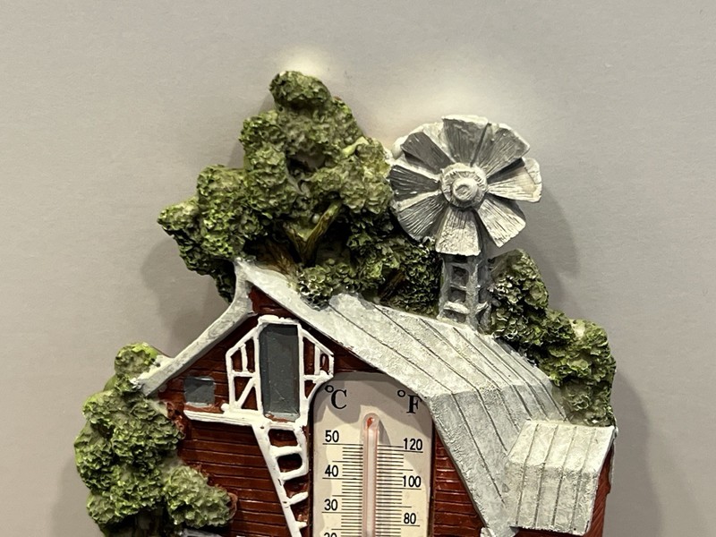 Vintage John Deere Tractors Thermometer 3D Resin Farm Decor Barn VTG (Read) gallery