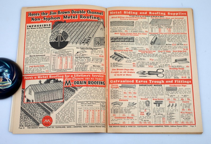 1930s Jim Brown's Fence & Wire Bargain Book Farm Supply Catalog Cleveland gallery