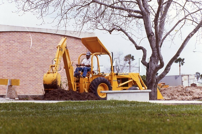 Original Vintage 70s Photo- John Deere Dealer 35mm Slide / Negative- Backhoe #9