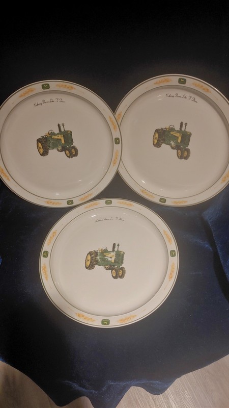 9″ John Deere Dinner Plate